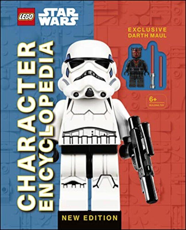 

LEGO Star Wars Character Encyclopedia New Edition: with Exclusive Darth Maul Minifigure Paperback by Dowsett, Elizabeth