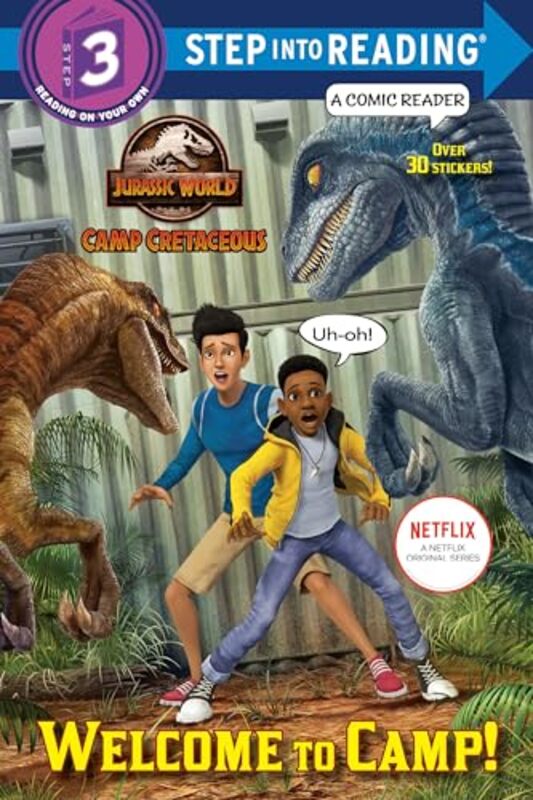 Welcome To Camp Jurassic World Camp Cretaceous By Steve Behling - Paperback
