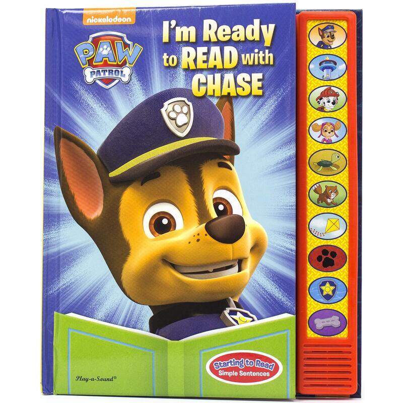 

Paw Patrol - I'm Ready to Read With Chase, Hardcover Book, By: PI Kids