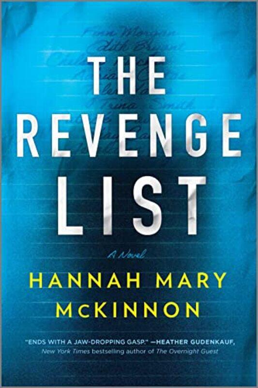 

Revenge List By Mckinnon Hannah Mary - Paperback