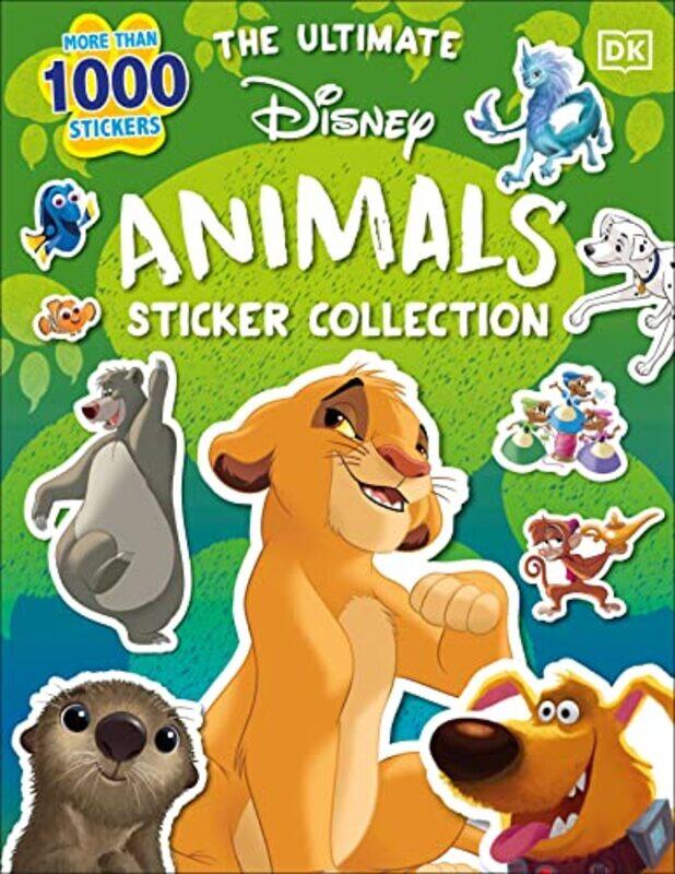 

Ult Disney Animals Sticker Coll By Dk - Paperback