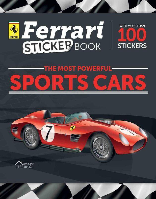 

Ferrari Sticker Book For Kids: The Most Powerful Sports Cars, Paperback Book, By: Franco Cosimo Panini