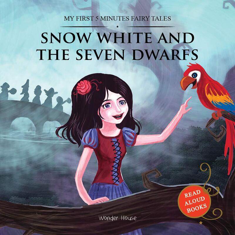 

My First 5 Minutes Fairy Tales Snow White and the Seven Dwarfs: Traditional Fairy Tales For Children, Paperback Book, By: Wonder House Books