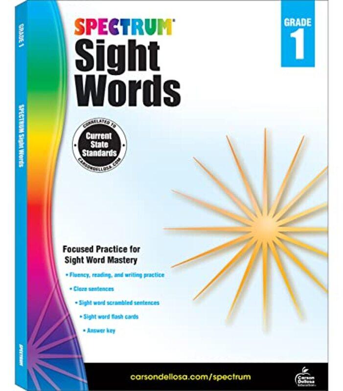 

Spectrum Sight Words Grade 1 by Spectrum-Paperback