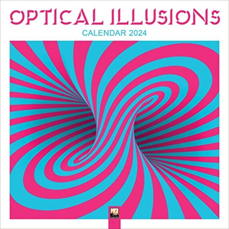 

Optical Illusions Wall Calendar 2024 Art Calendar By Flame Tree Studio - Paperback