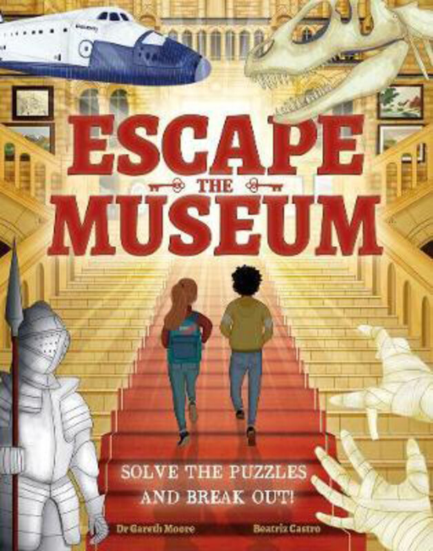 

Escape Room - Can You Escape the Museum: Can you solve the puzzles and break out, Hardcover Book, By: Dr Gareth Moore