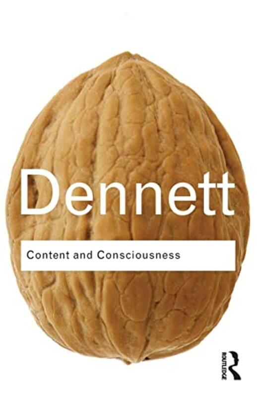 

Content And Consciousness by Daniel C (Tufts University, Medford, MA, USA) Dennett-Paperback