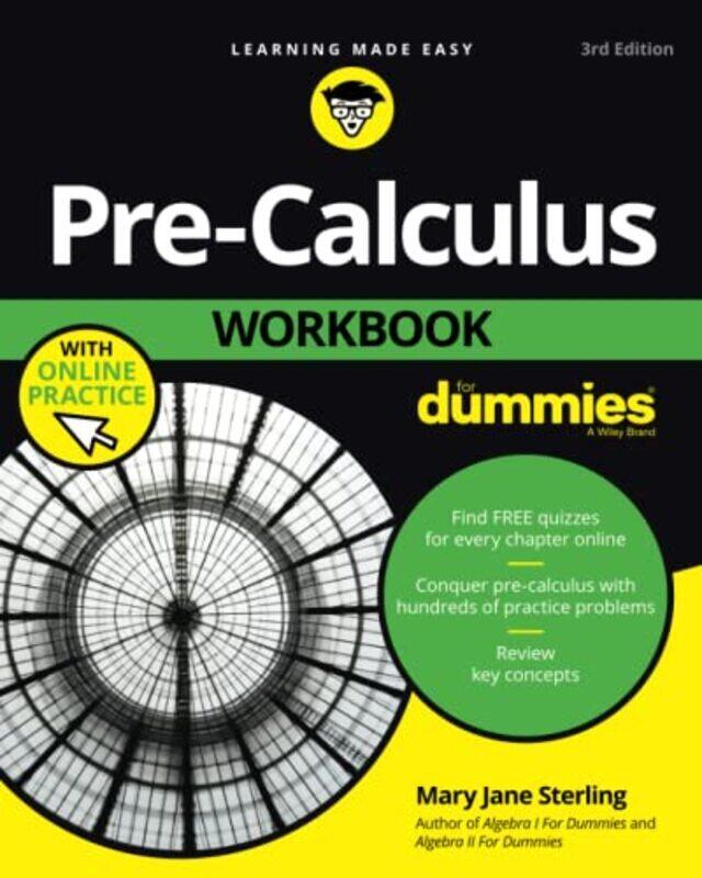 

Pre-Calculus Workbook For Dummies , Paperback by Sterling, Mary Jane