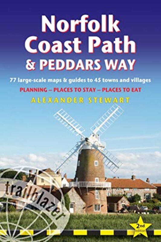 

Norfolk Coast Path and Peddars Way Trailblazer Walking Guide 2e -Paperback