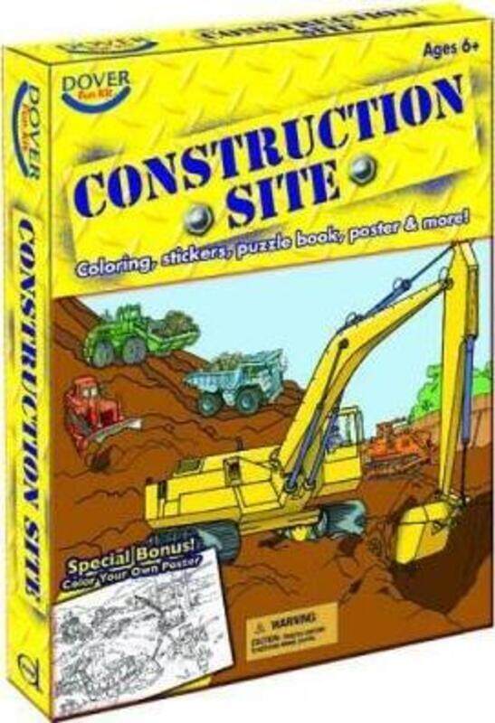 

Construction Site Fun Kit (Boxed Sets/Bindups).paperback,By :Dover