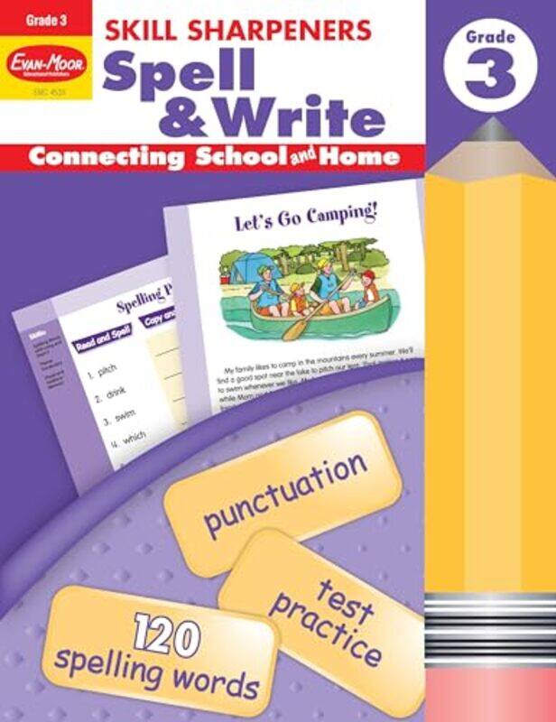 

Skill Sharpeners Spell And Write By Gr3 - Paperback