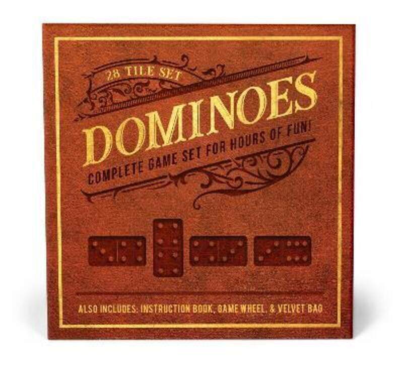 

Dominoes: 28 Tile Set - Complete Game Set for Hours of Fun! Also Includes: Instruction Book, Game Wh,Paperback, By:Editors of Chartwell Books