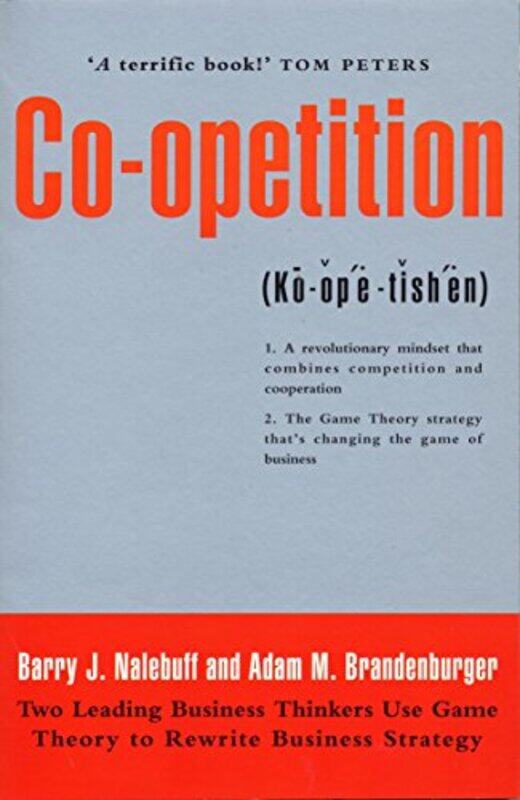 

Coopetition by Brandenburger, Adam M - Nalebuff, Barry J Paperback