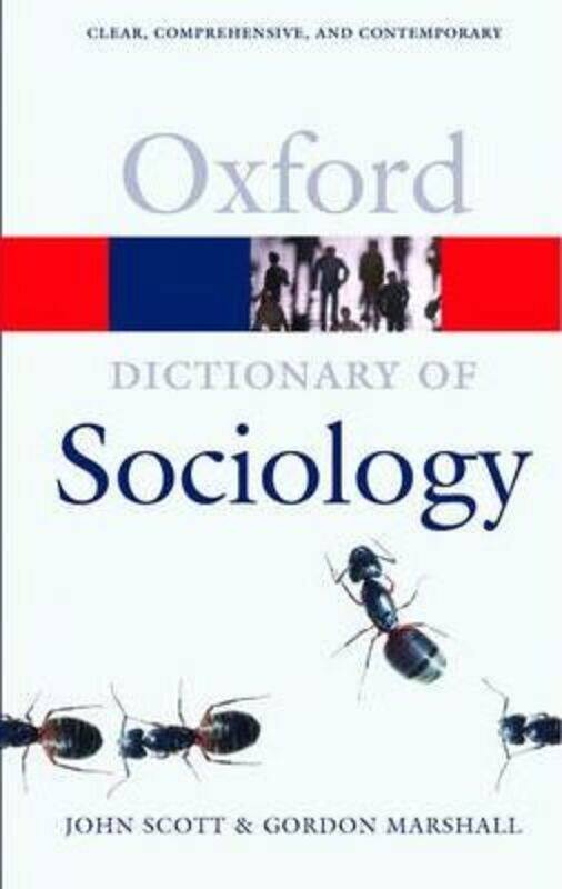 A Dictionary of Sociology (Oxford Paperback Reference).paperback,By :John Scott