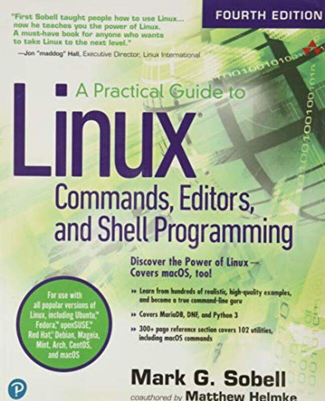 

Practical Guide to Linux Commands Editors and Shell Programming A by Richard Copping-Paperback