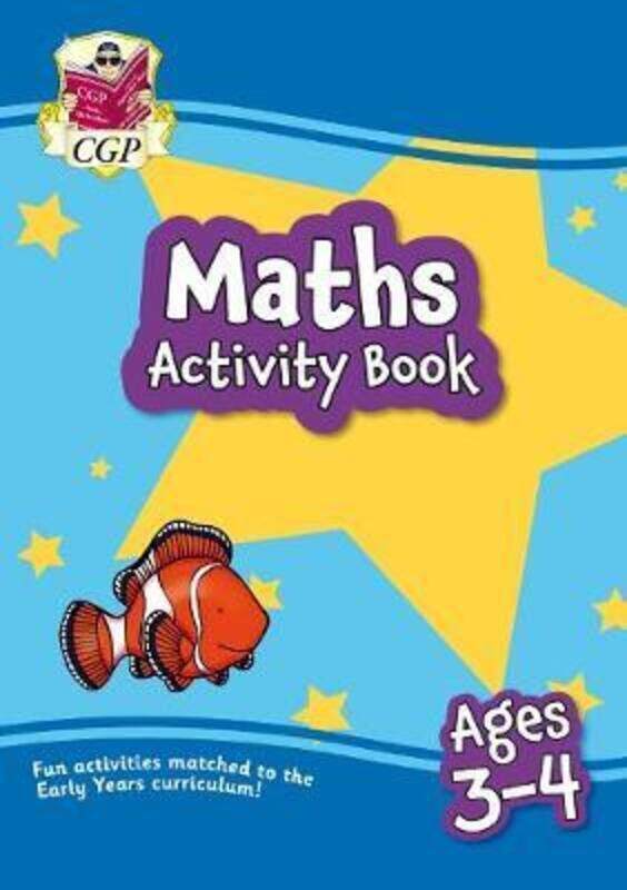 

New Maths Home Learning Activity Book for Ages 3-4.paperback,By :Books CGP