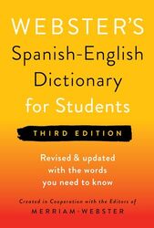 Websters Spanishenglish Dictionary For Students Third Edition by Merriam-Webster -Paperback