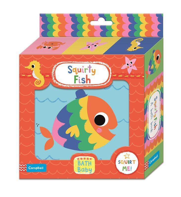 

Squirty Fish Bath Book, Bath Book, By: Campbell Books