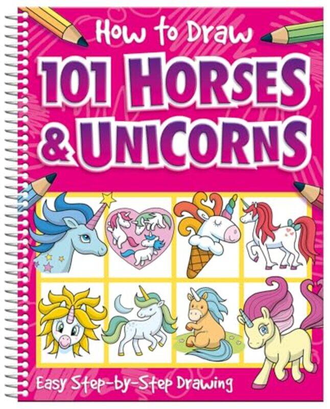 

Ht Draw 101 Horses And Unicorns By Imagine That - Paperback