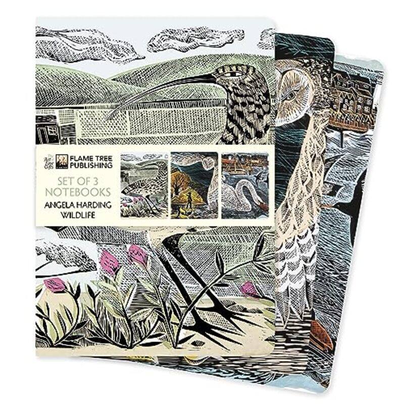 

Angela Harding: Wildlife Set of 3 Standard Notebooks by -Other Book Format