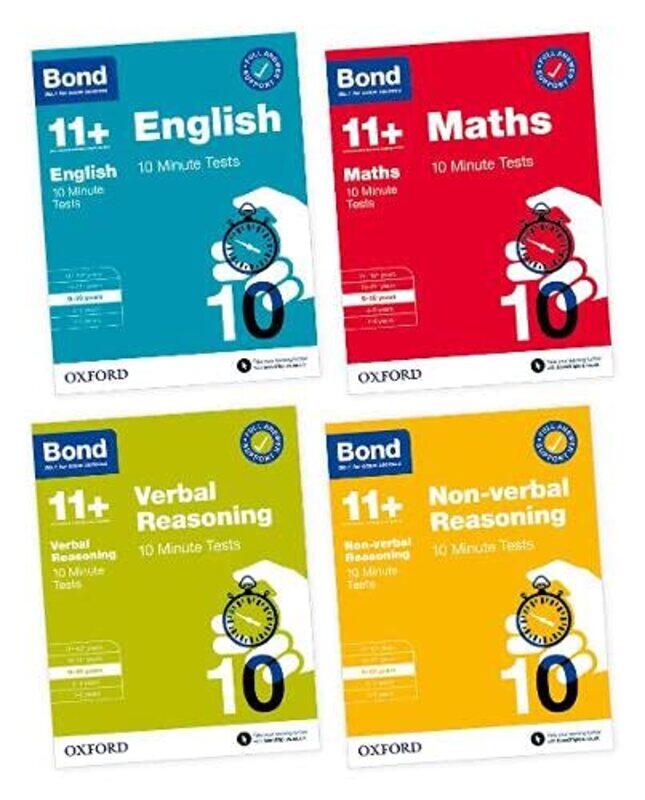 

Bond 11+ 10 Minute Tests 910 Years Bundle by Various Paperback
