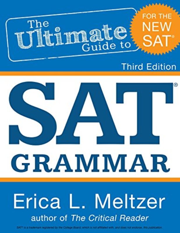 3Rd Edition The Ultimate Guide To Sat Grammar by Meltzer, Erica L -Paperback