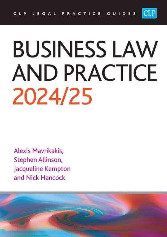 

Business Law and Practice 2024/2025 by Mavrikakis -Paperback