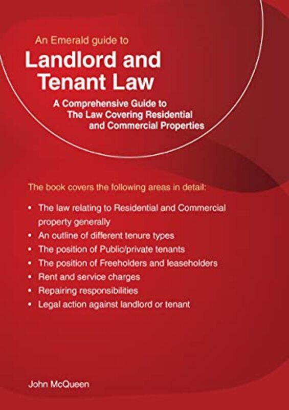 

An Emerald Guide to Landlord and Tenant Law by John McQueen-Paperback