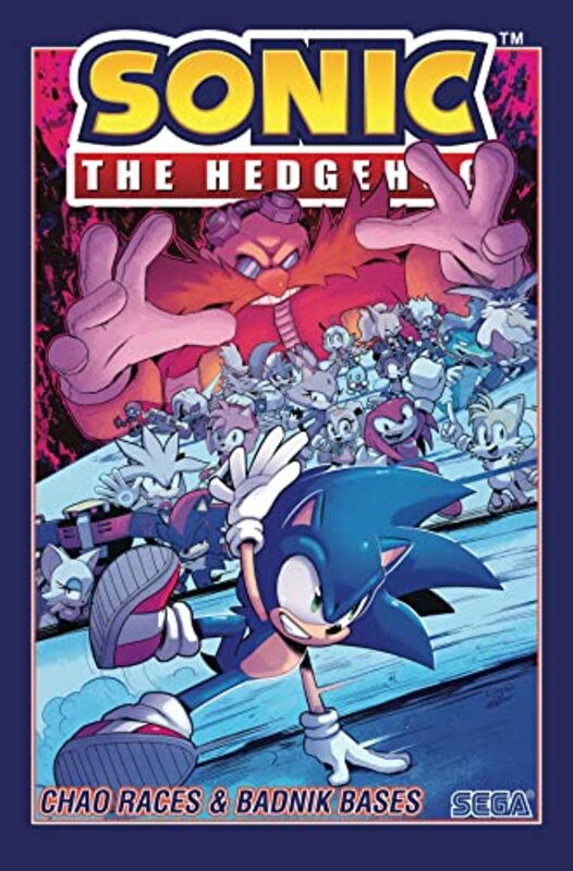 Sonic The Hedgehog Vol 9 Chao Races & Badnik Bases By Stanley Evan Paperback