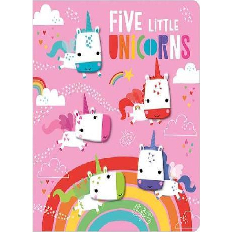 Five Little Unicorns, Board Book, By: Christie Hainsby