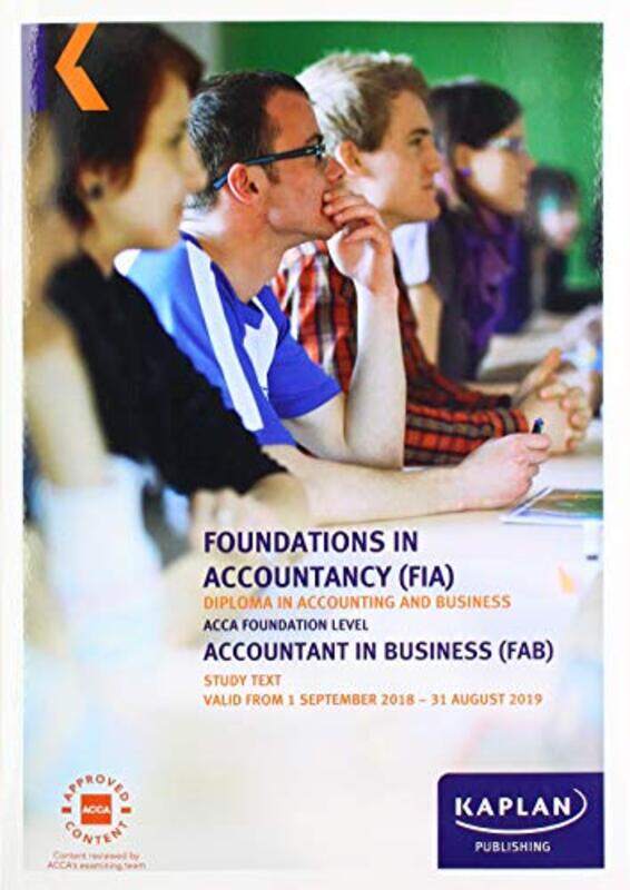 

FAB ACCOUNTANT IN BUSINESS STUDY TEXT by Kaplan Publishing-Paperback