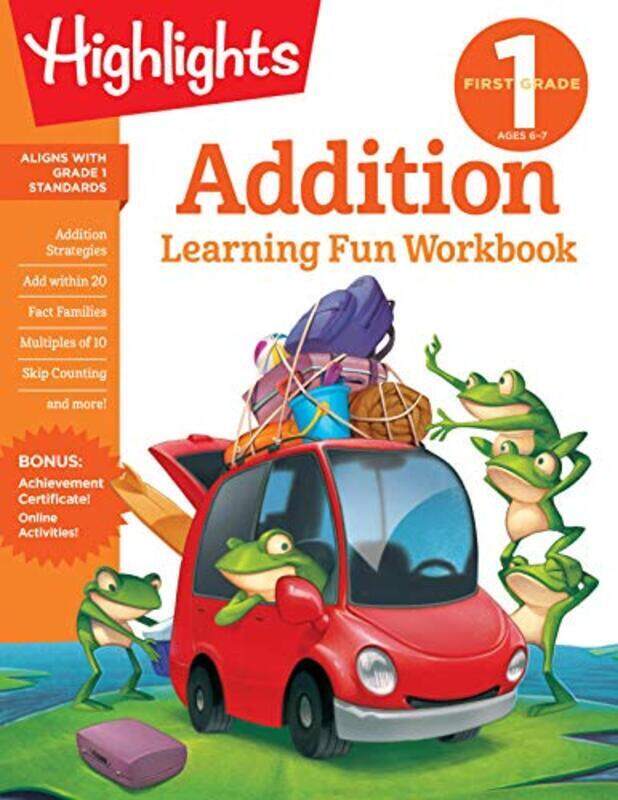 

First Grade Addition , Paperback by Highlights Learning