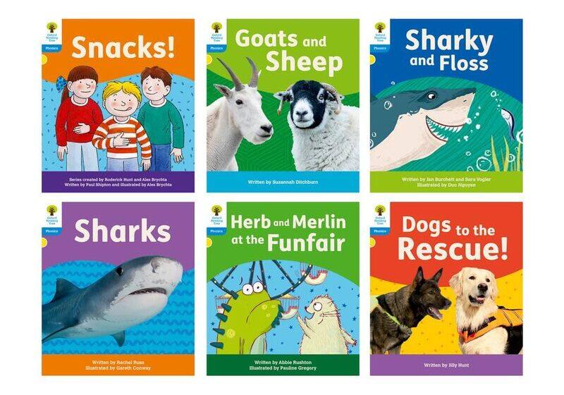 

Oxford Reading Tree Floppys Phonics Decoding Practice Oxford Level 3 Mixed Pack of 6 by Dr Gareth Moore-Paperback