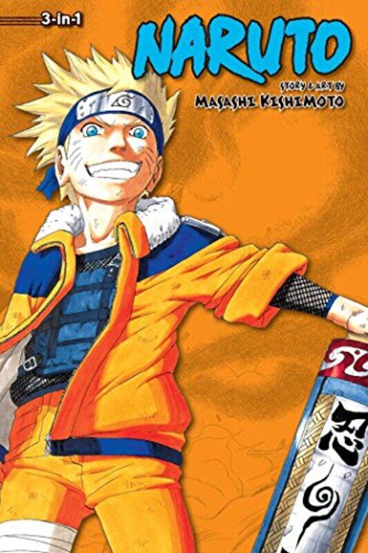 

Naruto 3in1 Edition Vol 4 by Masashi Kishimoto-Paperback