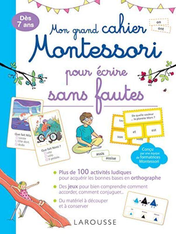 

MON GRAND CAHIER MONTESSORI POUR ECRIRE SANS FAUTES,Paperback by GALON/RINALDI