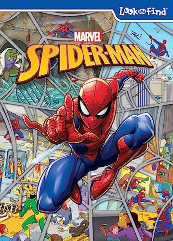 

SpiderMan Look and Find Midi by P I Kids-Hardcover
