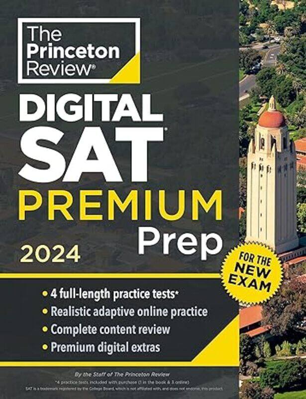 

Princeton Review Sat Premium Prep 2024 by The Princeton Review Paperback
