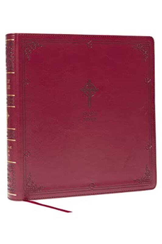

Nabre Xl Catholic Edition Leathersoft Burgundy Comfort Print Holy Bible, Paperback by Catholic Bible Press