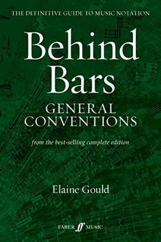 

Behind Bars General Conventions by Elaine Gould-Paperback