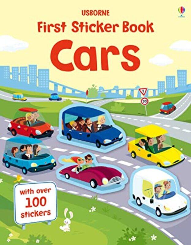 

First Sticker Book Cars , Paperback by Tudhope, Simon - Telleschi, Sebastien