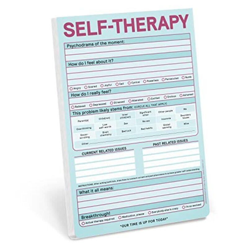 

Knock Knock SelfTherapy Pad Pastel Version Paperback by Knock Knock