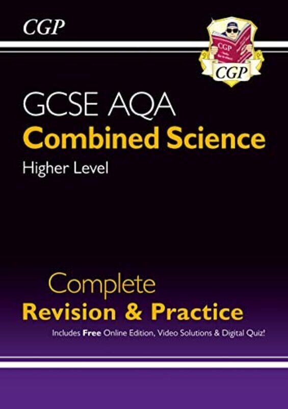 

New 9-1 GCSE Combined Science: AQA Higher Complete Revision & Practice (with Online Edition),Paperback,By:Books, CGP - Books, CGP