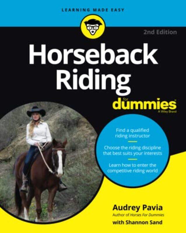 

Horseback Riding For Dummies By Pavia, Audrey (Santa Ana, California) - Paperback