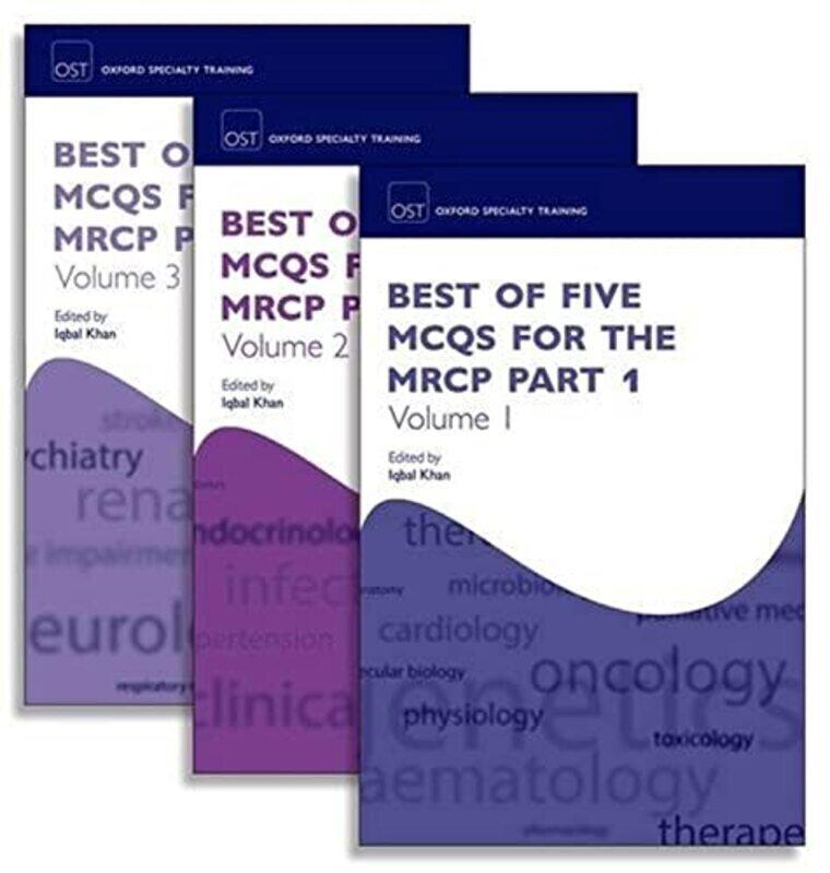 Best of Five MCQs for the MRCP Part 1 Pack,Paperback by Iqbal Khan (Consultant Gastroenterologist and Associate Director of Undergraduate Education, Consult