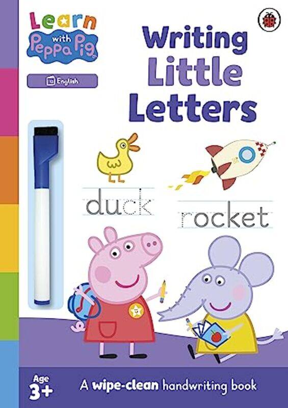 

Learn with Peppa Writing Little Letters by Peppa Pig-Paperback