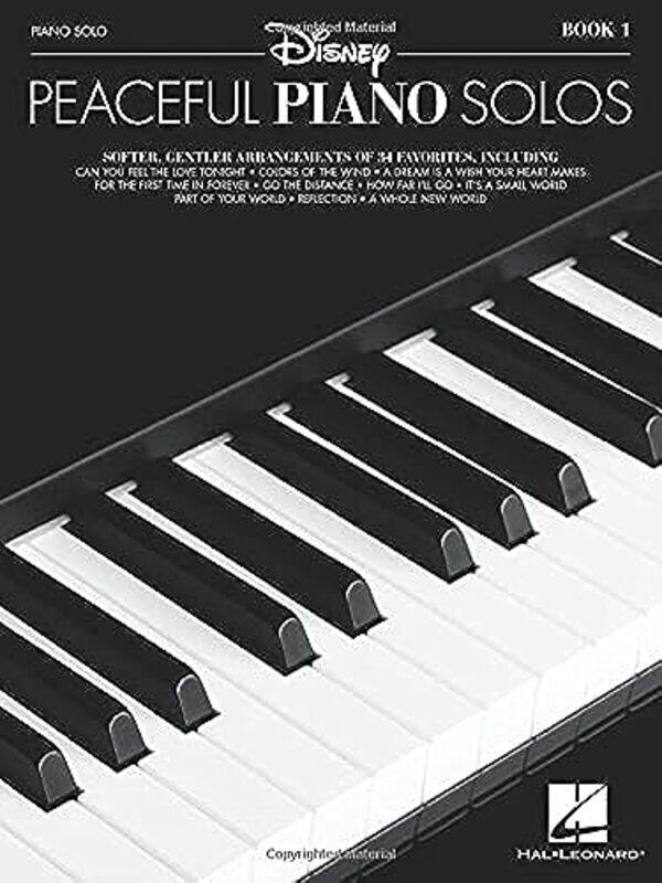 

Disney Peaceful Piano Solos By Piano - Paperback