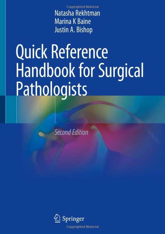 

Quick Reference Handbook for Surgical Pathologists, Paperback Book, By: Natasha PhD MD Rekhtman