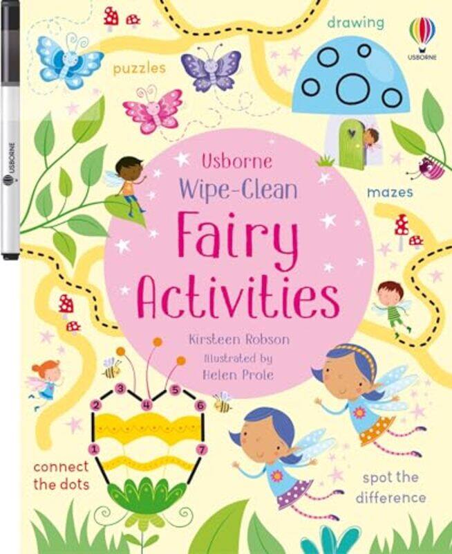 

Wipe Clean Fairy Activities By Robson Kirsteen - Paperback