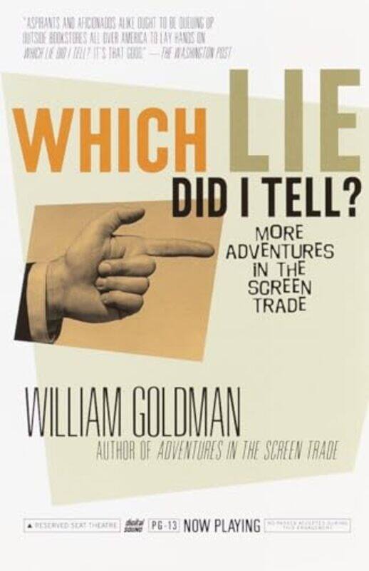 

Which Lie Did I Tell By Goldman William - Paperback
