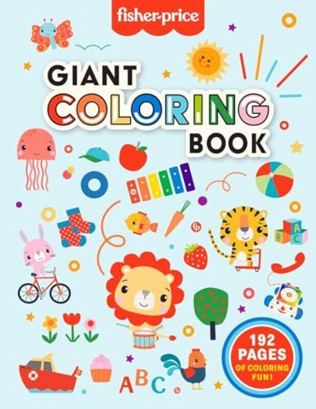 

Fisher Price Giant Coloring Bk By Mattel - Paperback